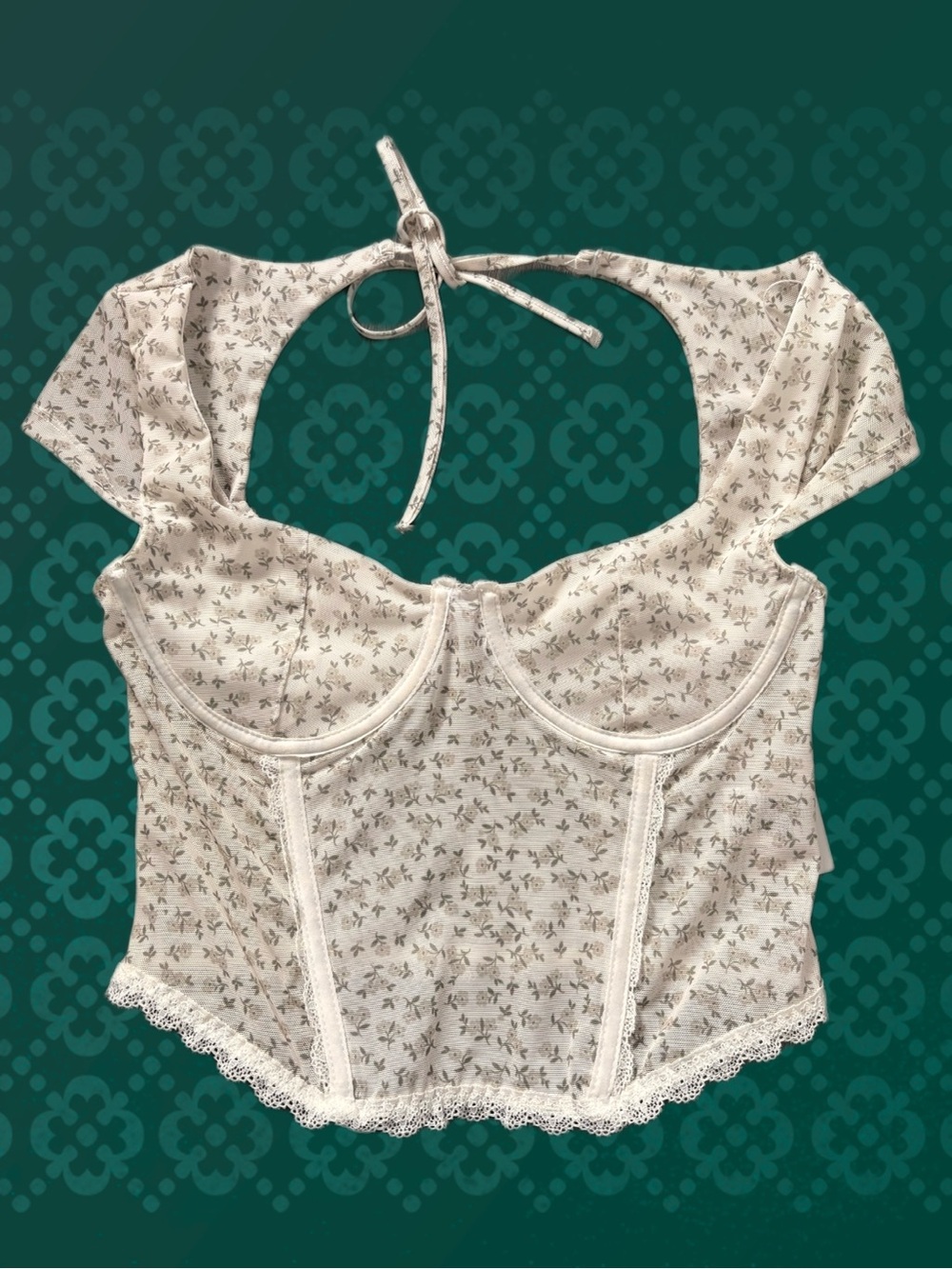 NWT Ardene Bustier Top - Ivory